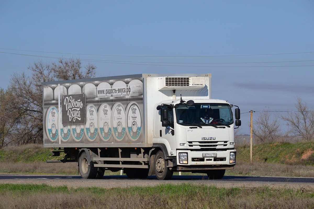 Волгоградская область, № Е 871 ТС 134 — Isuzu (общая модель) Волгоградская область, № Е 871 ТС 134 — Isuzu (общая модель)