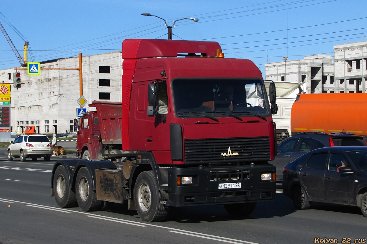 Алтайский край, № А 129 ТС 22 — МАЗ-643008 Алтайский край, № А 129 ТС 22 — МАЗ-643008