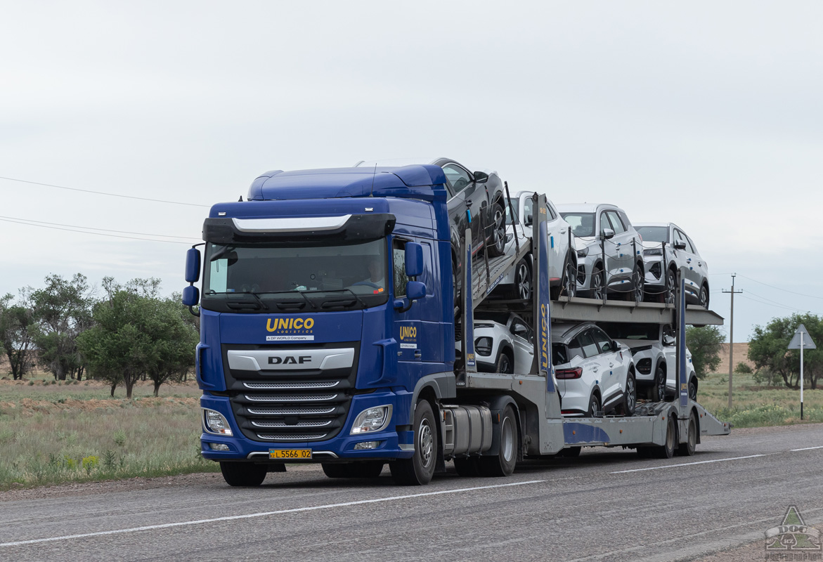 Алматы, № L 5566 02 — DAF XF Euro6 FT