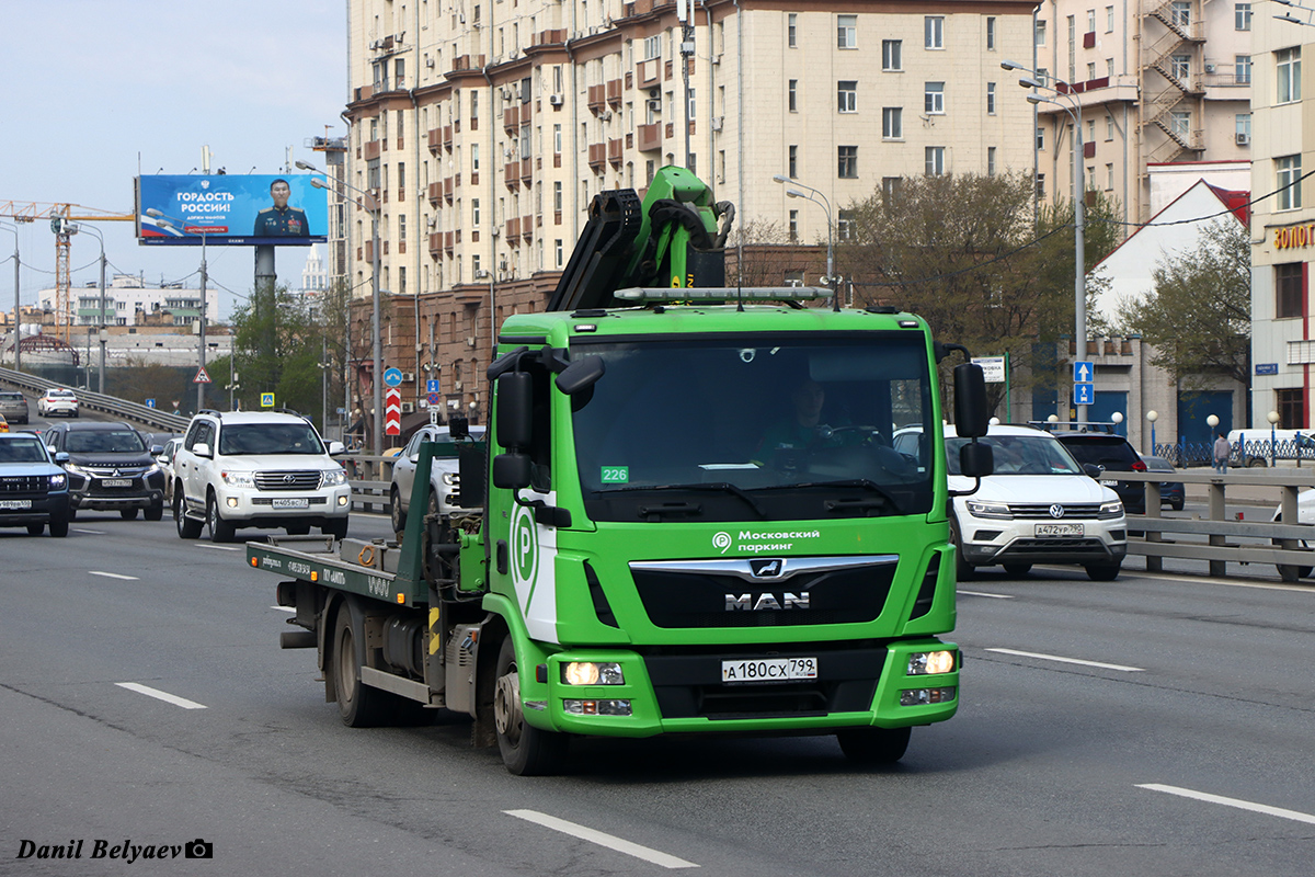 Москва, № А 180 СХ 799 — MAN TGL 12.180 Москва, № А 180 СХ 799 — MAN TGL 12.180
