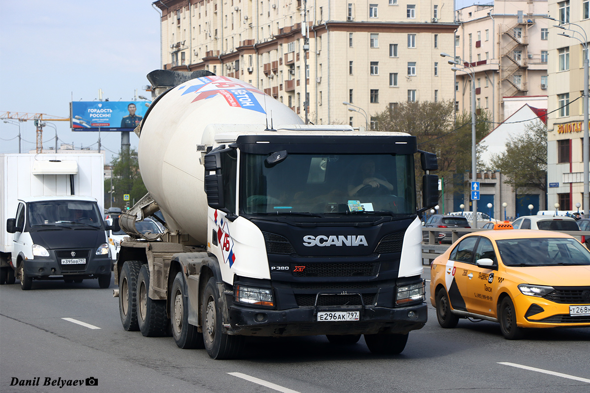 Москва, № Е 296 АК 797 — Scania ('2016) P380 Москва, № Е 296 АК 797 — Scania ('2016) P380