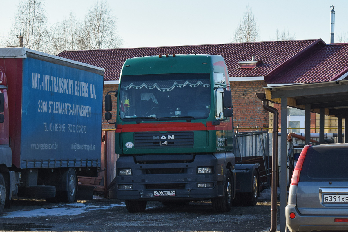 Алтайский край, № К 780 ВЕ 122 — MAN TGA 18.410 Алтайский край, № К 780 ВЕ 122 — MAN TGA 18.410