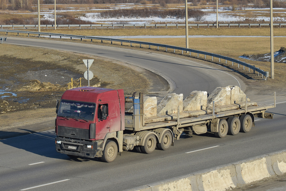 Алтайский край, № А 129 ТС 22 — МАЗ-643008 Алтайский край, № А 129 ТС 22 — МАЗ-643008