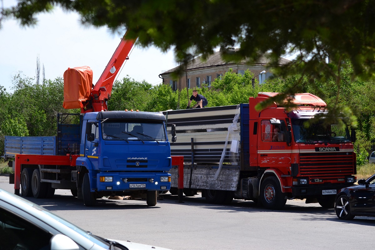 Волгоградская область, № Н 141 ВМ 134 — КамАЗ-65117-N3(78)