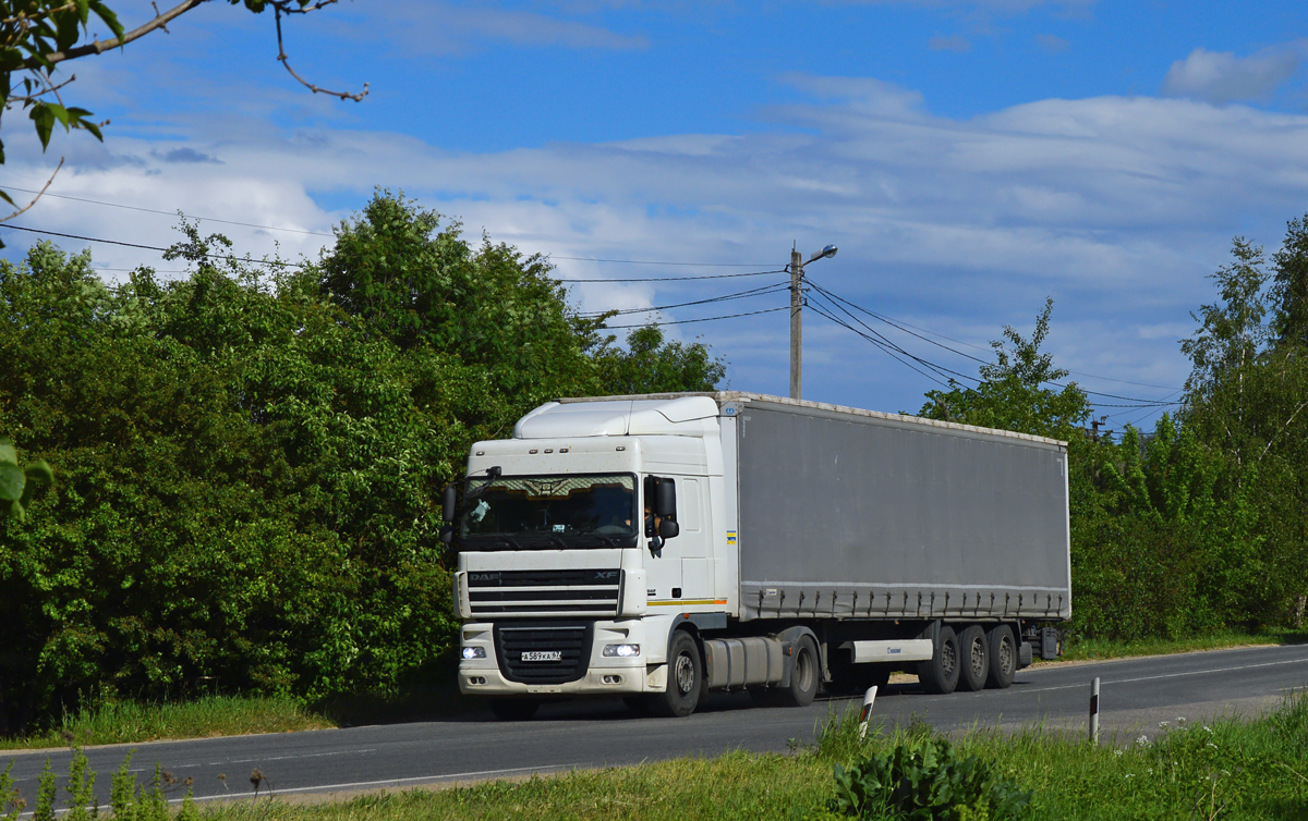 Смоленская область, № А 589 КА 67 — DAF XF105 FT Смоленская область, № А 589 КА 67 — DAF XF105 FT