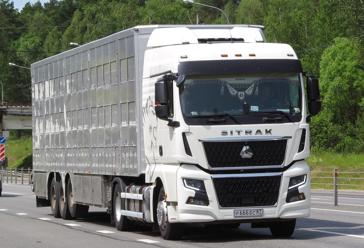 Смоленская область, № Р 666 ЕС 67 — Sitrak C7H ZZ4186 MAX Смоленская область, № Р 666 ЕС 67 — Sitrak C7H ZZ4186 MAX