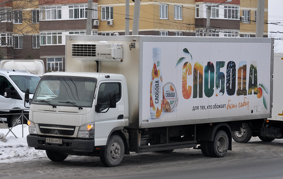 Омская область, № Т 826 НМ 55 — Mitsubishi Fuso (общая модель) Омская область, № Т 826 НМ 55 — Mitsubishi Fuso (общая модель)