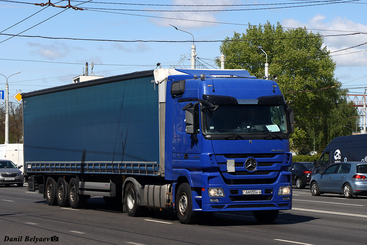 Гродненская область, № АМ 0554-4 — Mercedes-Benz Actros ('2009) 1844 Гродненская область, № АМ 0554-4 — Mercedes-Benz Actros ('2009) 1844