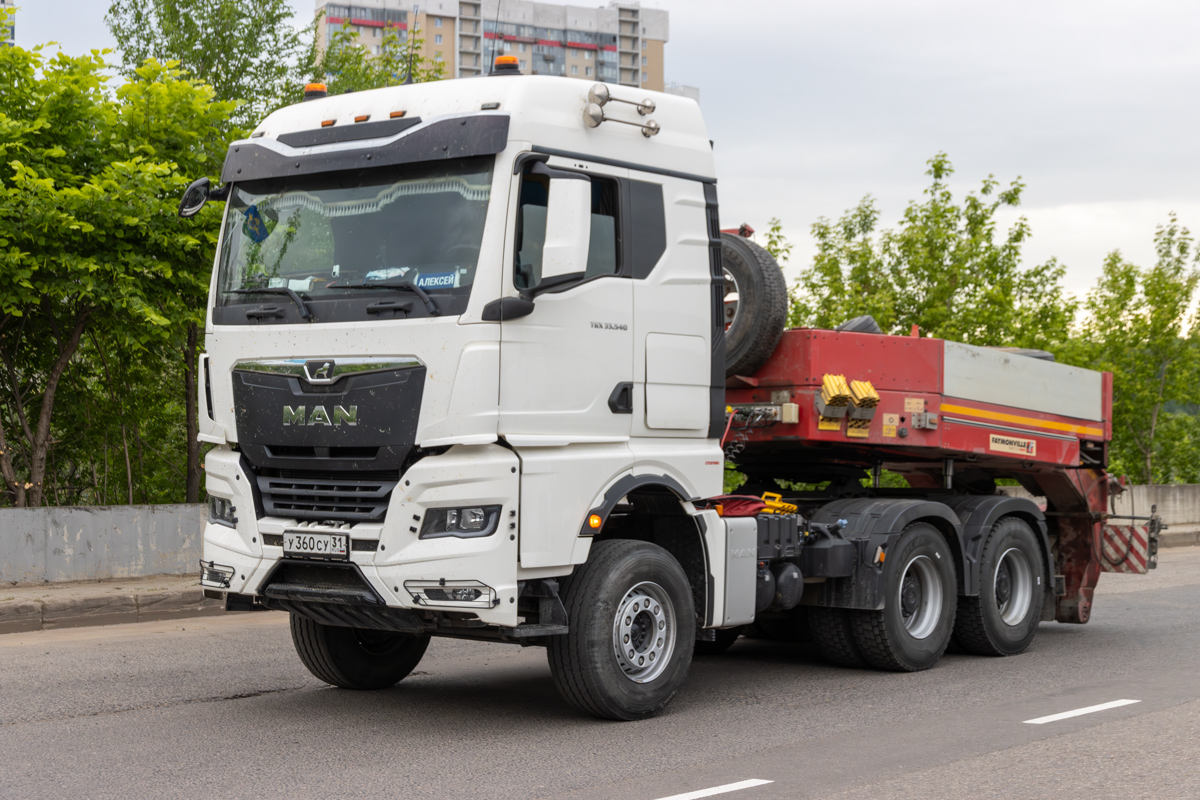 Белгородская область, № У 360 СУ 31 — MAN TGX ('2020) (Общая модель) Белгородская область, № У 360 СУ 31 — MAN TGX ('2020) (Общая модель)