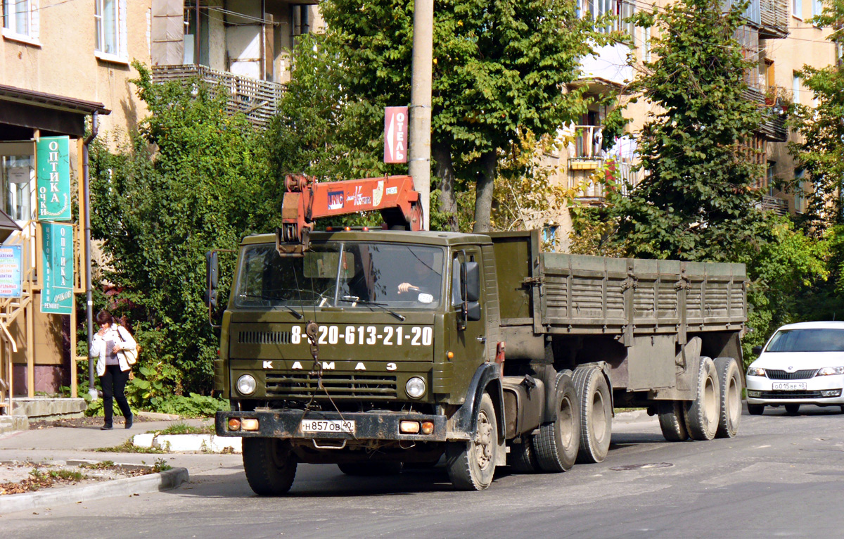 Калужская область, № Н 857 ОВ 40 — КамАЗ-5410 Калужская область, № Н 857 ОВ 40 — КамАЗ-5410