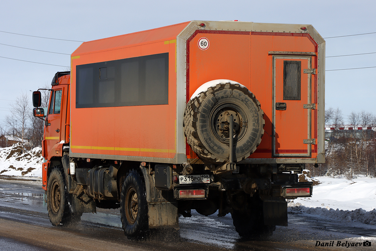 Санкт-Петербург, № Р 318 РО 198 — КамАЗ-43502-D5(66) Санкт-Петербург, № Р 318 РО 198 — КамАЗ-43502-D5(66)