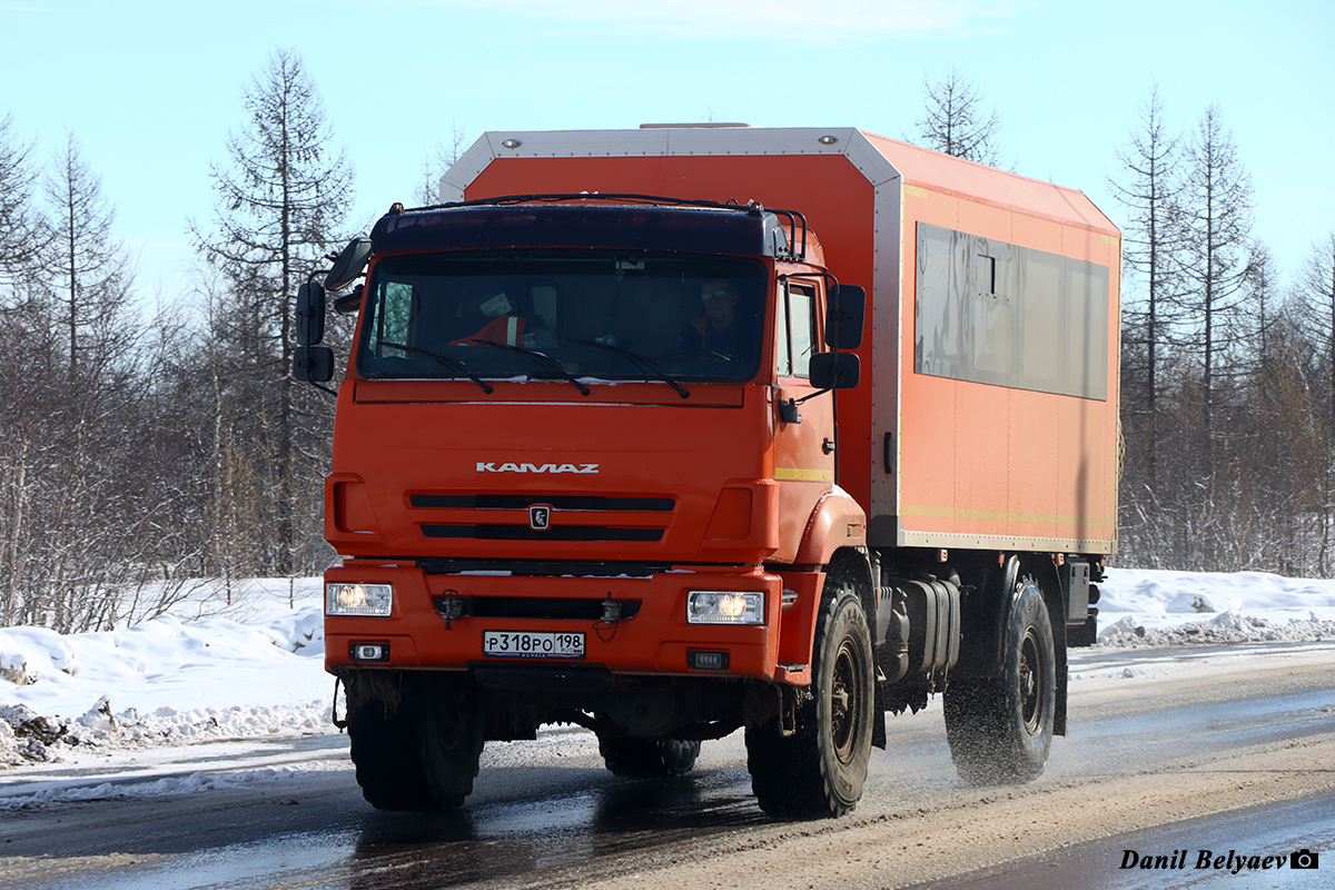 Санкт-Петербург, № Р 318 РО 198 — КамАЗ-43502-D5(66) Санкт-Петербург, № Р 318 РО 198 — КамАЗ-43502-D5(66)