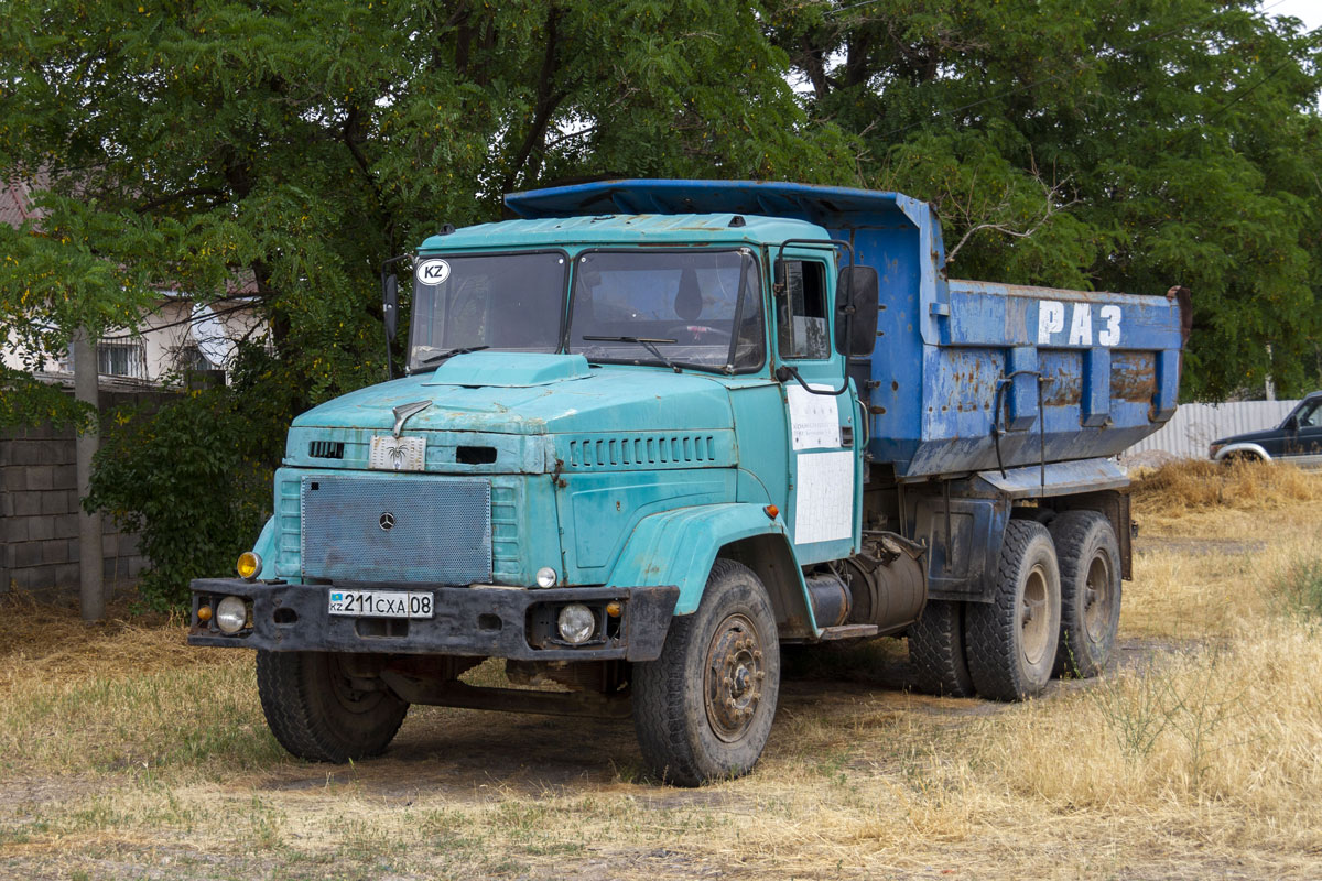 Жамбылская область, № 211 CXA 08 — КрАЗ-6510