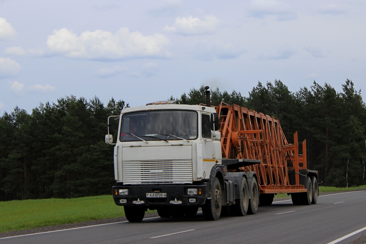 Могилёвская область, № АА 8728-6 — МАЗ-6422 (общая модель) Могилёвская область, № АА 8728-6 — МАЗ-6422 (общая модель)