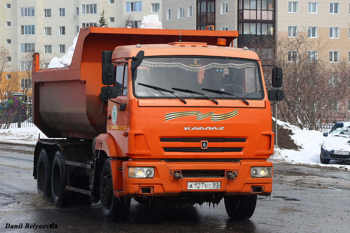 Ненецкий автономный округ, № А 127 ВС 83 — КамАЗ-65115-L4(19) Ненецкий автономный округ, № А 127 ВС 83 — КамАЗ-65115-L4(19)