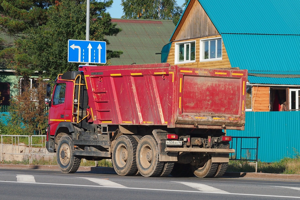 Ханты-Мансийский автоном.округ, № К 508 АН 86 — Volvo ('2013) FMX.420 [X9P]