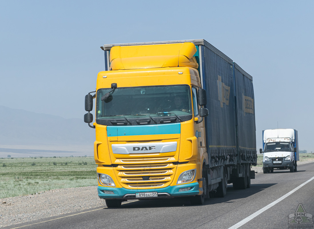 Алматинская область, № 898 BAY 05 — DAF XF Euro6 FAR