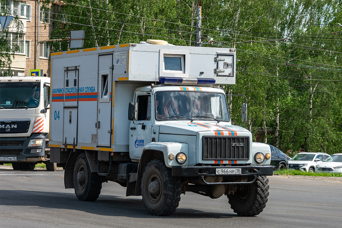 Удмуртия, № С 966 НР 18 — ГАЗ-33081 «Садко»
