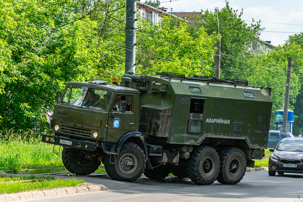Удмуртия, № В 006 ТР 18 — КамАЗ-4310