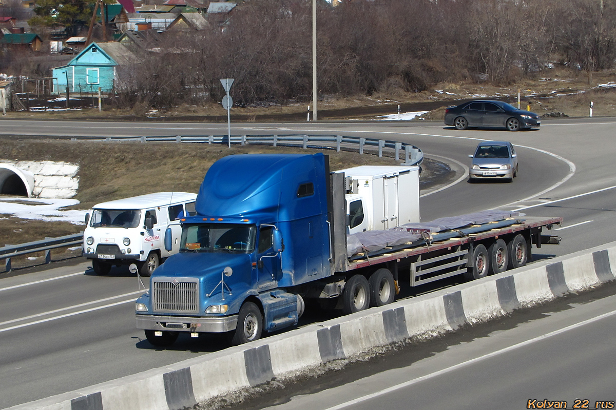 Новосибирская область, № К 538 ХТ 154 — International 9400