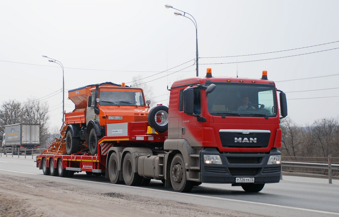 Тюменская область, № Р 726 УК 72 — MAN TGS ('2007) 26.440