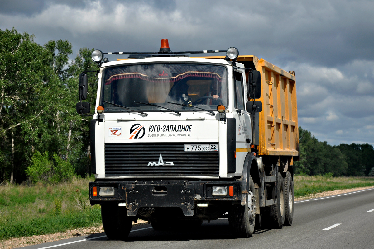 Алтайский край, № Н 775 ХС 22 — МАЗ-5516X5