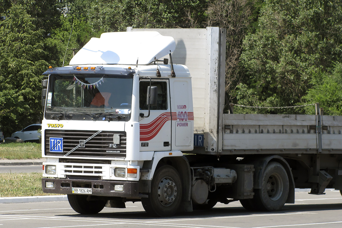 Луганская область, № ВВ 1826 АМ — Volvo ('1987) F12 Луганская область, № ВВ 1826 АМ — Volvo ('1987) F12