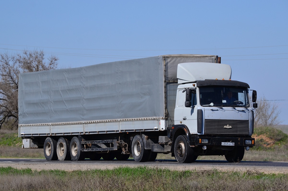 Волгоградская область, № А 845 ХУ 34 — МАЗ-543208 Волгоградская область, № А 845 ХУ 34 — МАЗ-543208