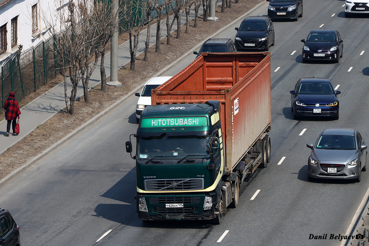 Приморский край, № Т 626 АК 125 — Volvo ('2002) FH-Series Приморский край, № Т 626 АК 125 — Volvo ('2002) FH-Series