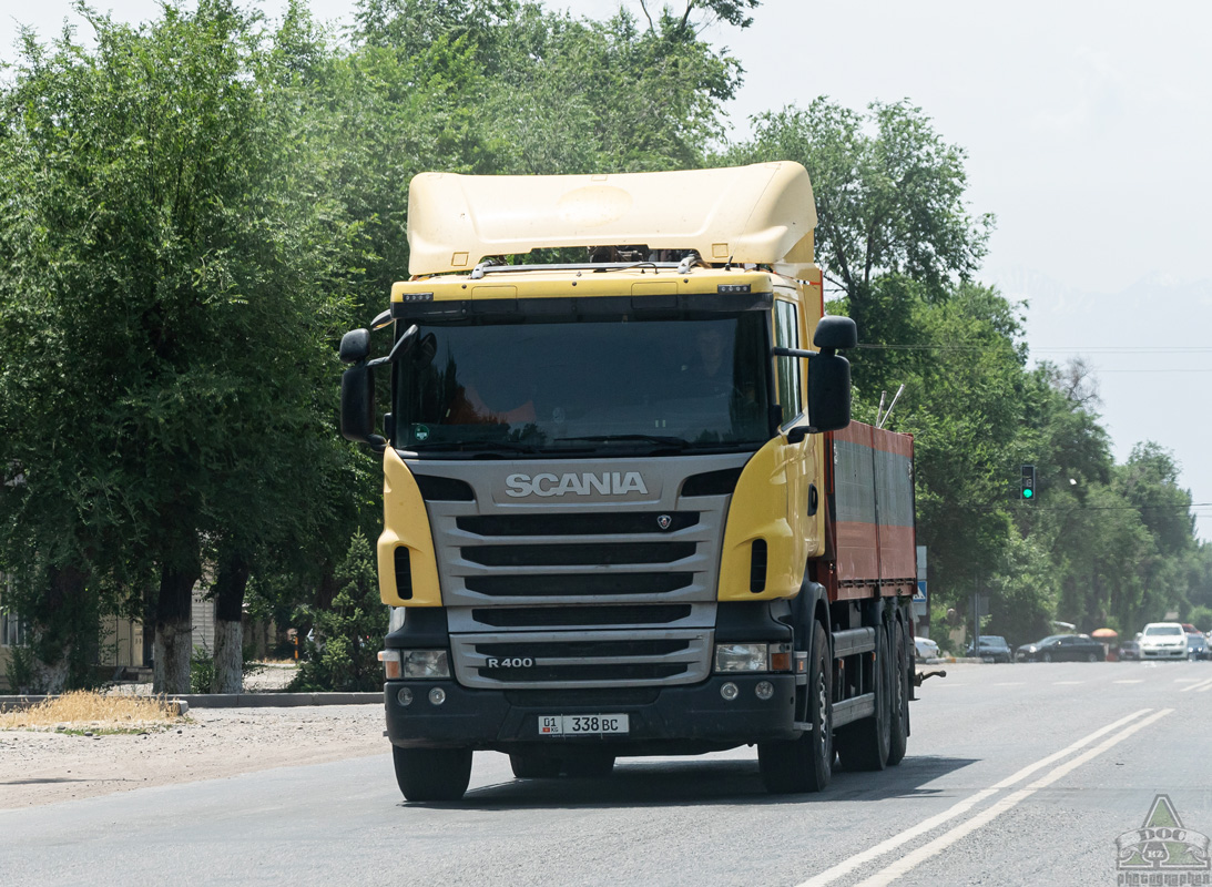 Киргизия, № 01 338 BC — Scania ('2009) R400 Киргизия, № 01 338 BC — Scania ('2009) R400